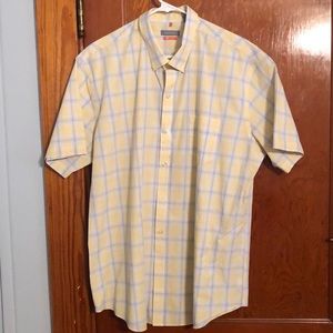 3 Van Heusen short sleeve button down XL 17-17 1/2
